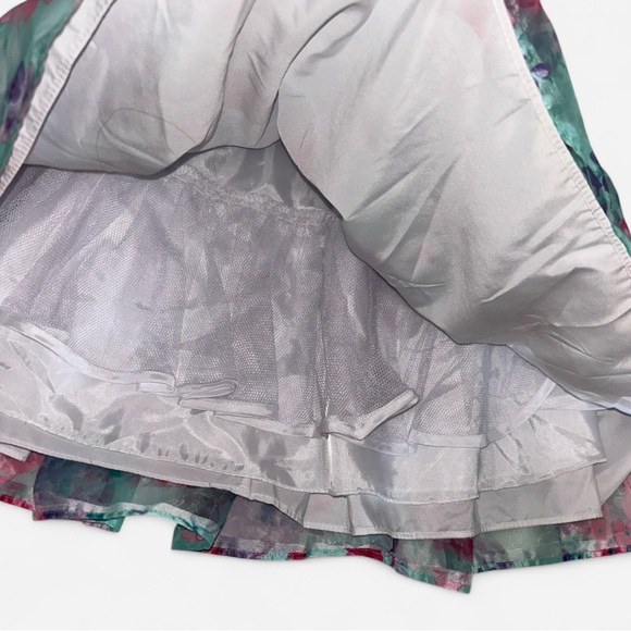 Jona Michelle Floral Dress in Pink and Purple - Picture 4 of 5